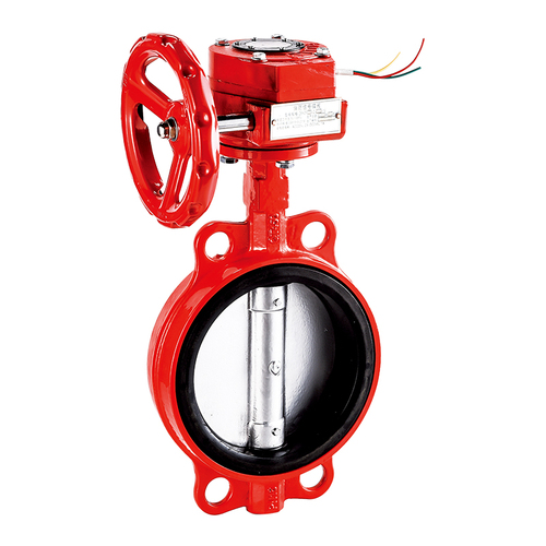 xd371x蜗轮对夹式信号蝶阀